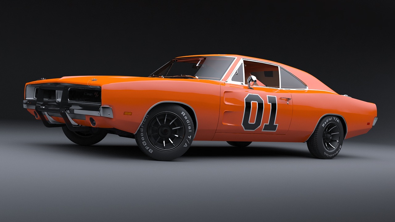 Amerikanske muskelbiler Dodge Charger